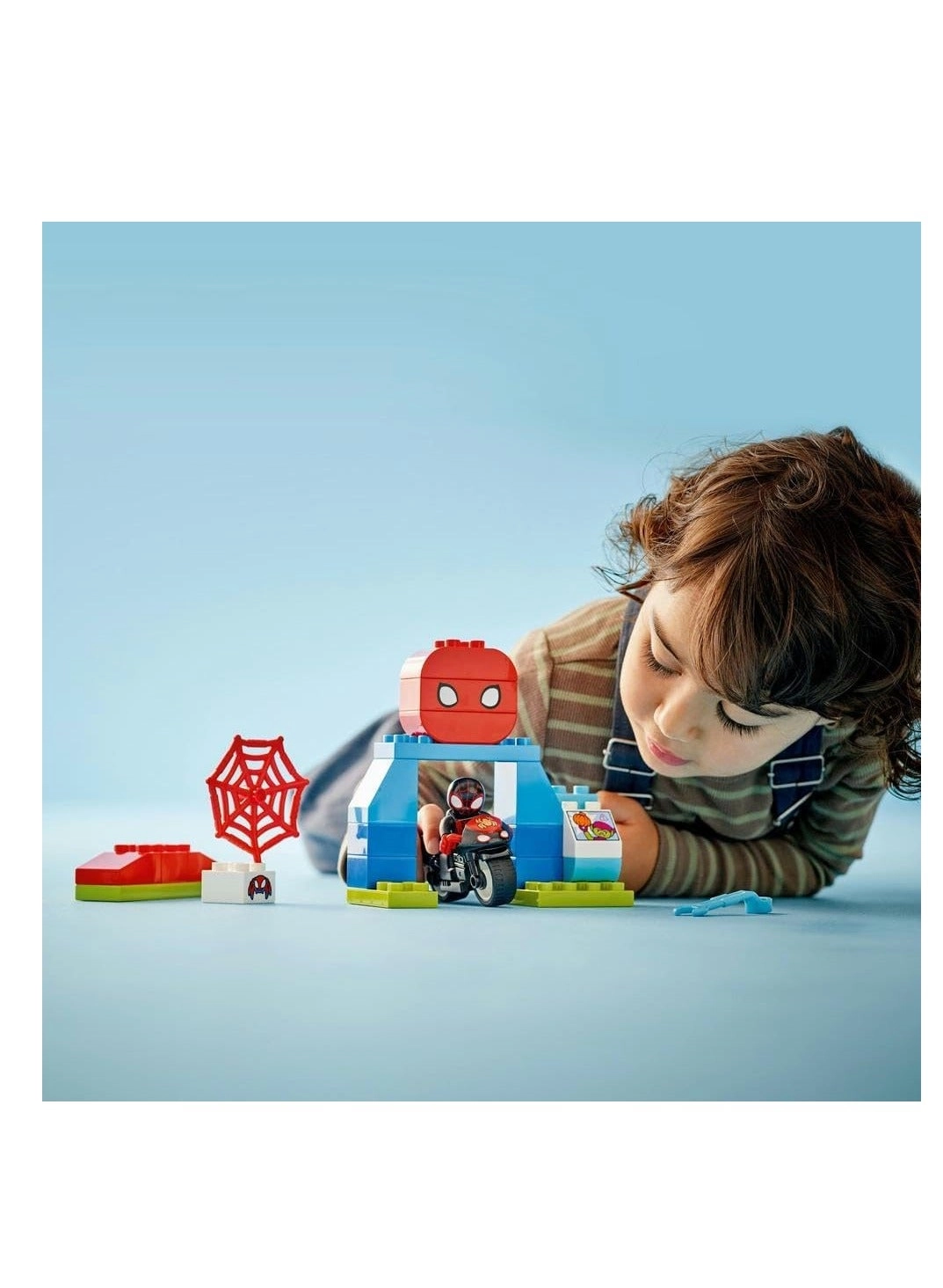 LEGO DUPLO Spins Motorcycle Adventure (10424) - Spider-Man