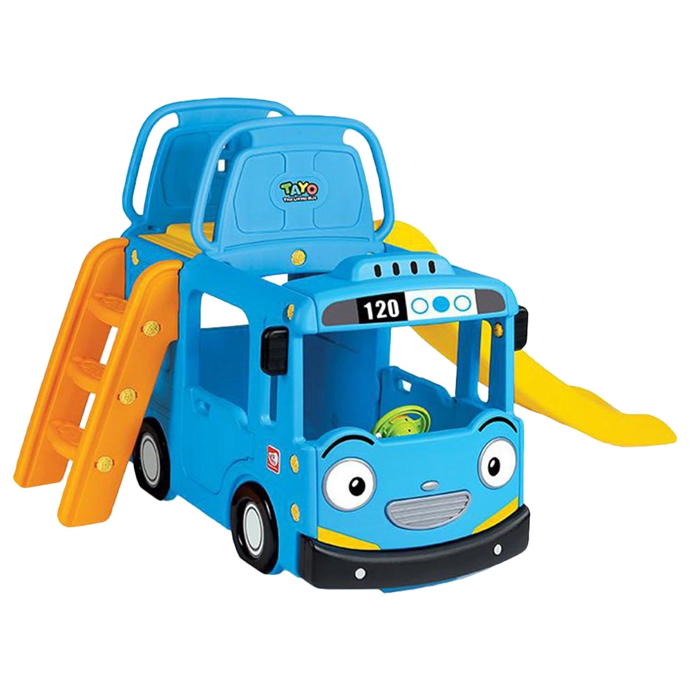 Myts 3-in-1 Little School Bus Slide Play Set - 145 x 72 x 36 cm 2 to 6 years