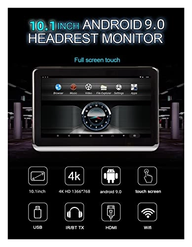 Car Roof Mount Screen - 10.1 Inch