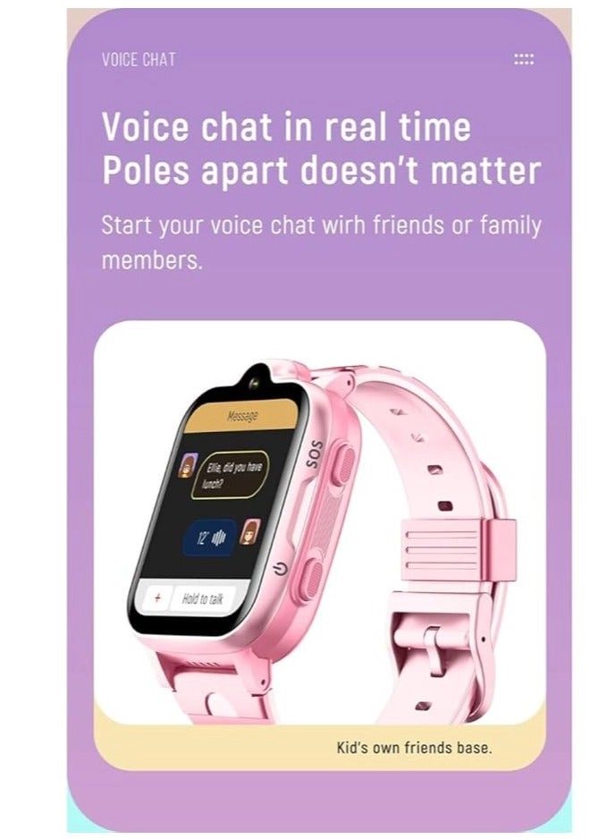 Kids Touchscreen Smartwatch Plastic