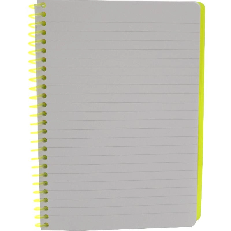 Neon A5 Spiral - Lined 100 Sheets