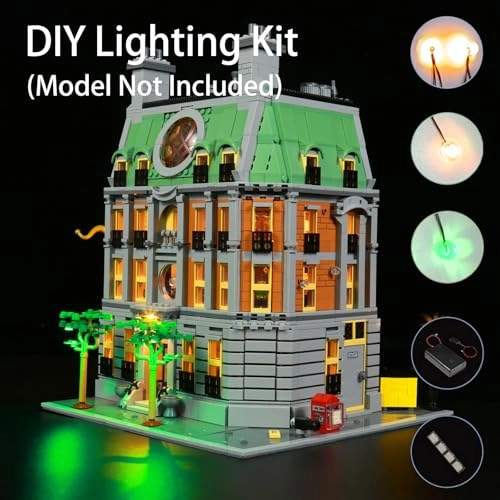 Lighting Kit 76218 - Plastic Sanctum Sanctorum less than 5V for LEGO Sanctum Sanctorum 76218