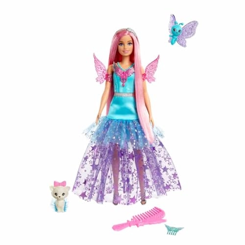 Malibu Roberts Doll - 7-inch pastel pink hair 2 Pets Ages 3+