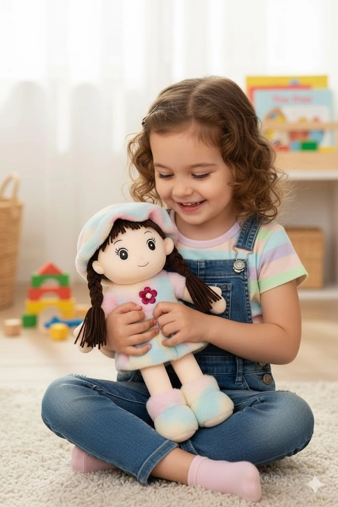 future shop Rainbow doll - 45cm Multicolor