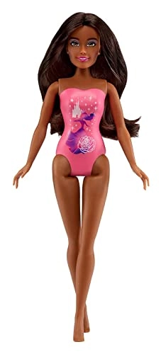 Yasmin Dream Ella Splash Doll - 11.5"/29.2cm Black Hair Pink Swimsuit Ages 3+