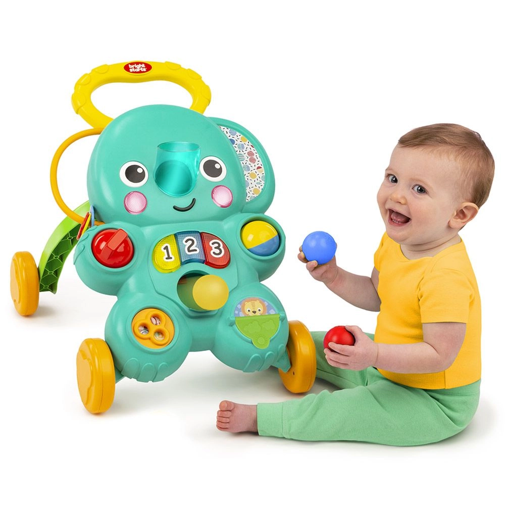 Stroll N Roll Ball Play Walker - 2-in-1 Multi Colour 6 months