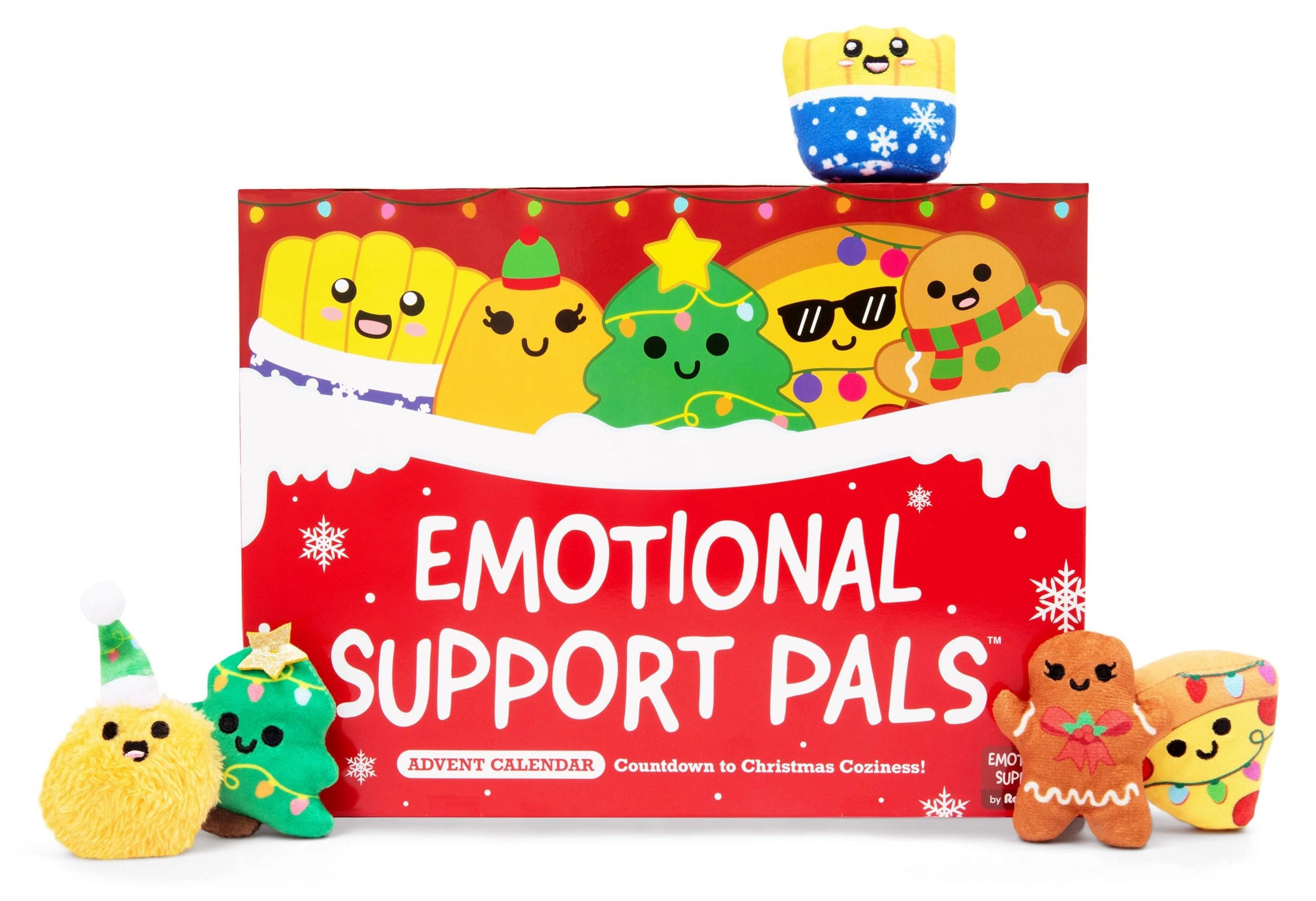 Relatable Emotional Support Plush - Emotional Support Advent Calendar - 23 cm - Assorted Styles