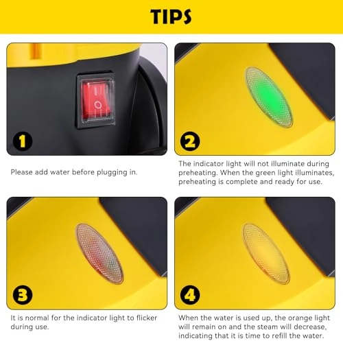 High Temperature Steam Cleaner - 4 bar 1600 ml