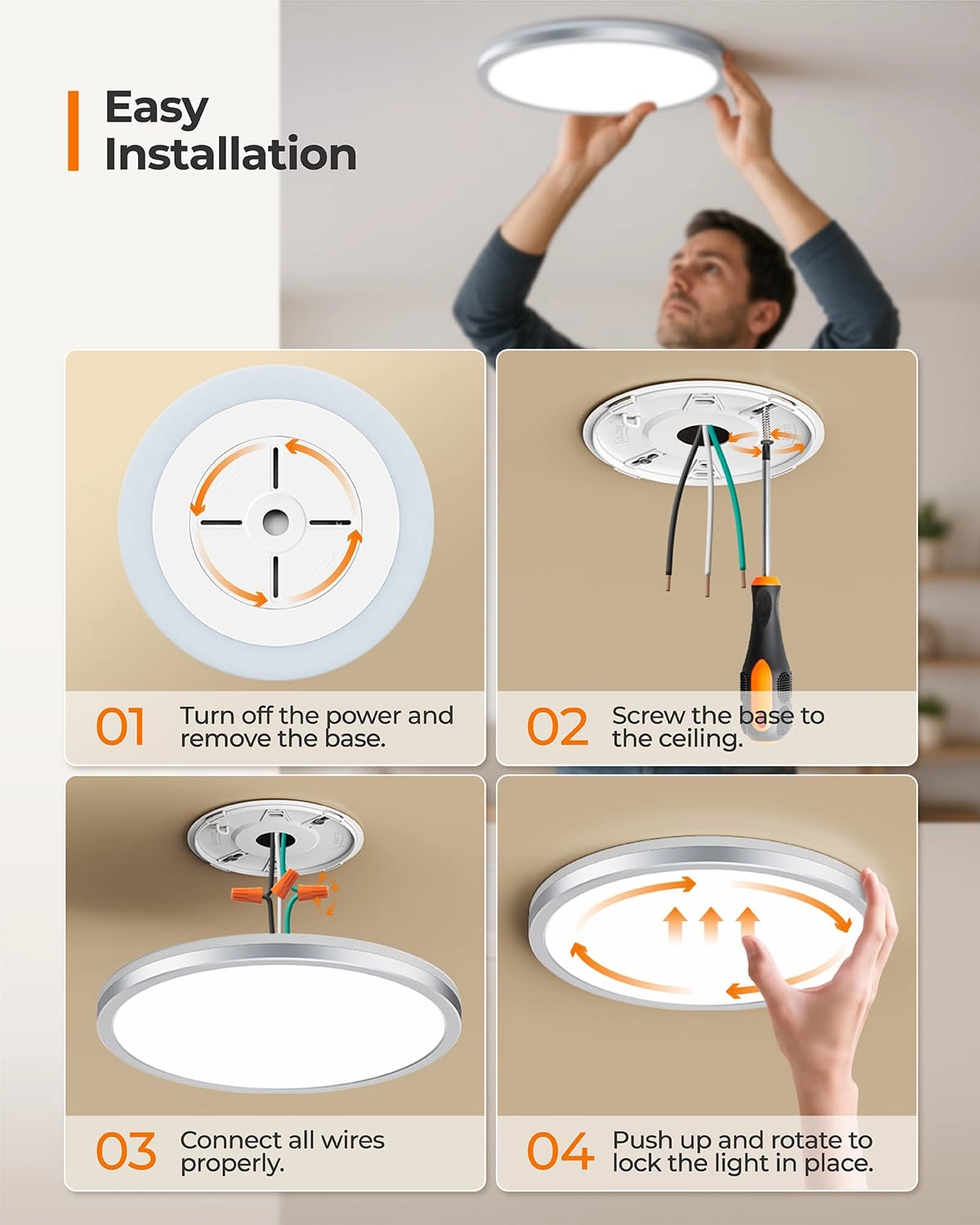 LS-CL-G2 - 3000K 4000K 5000K Dimmable