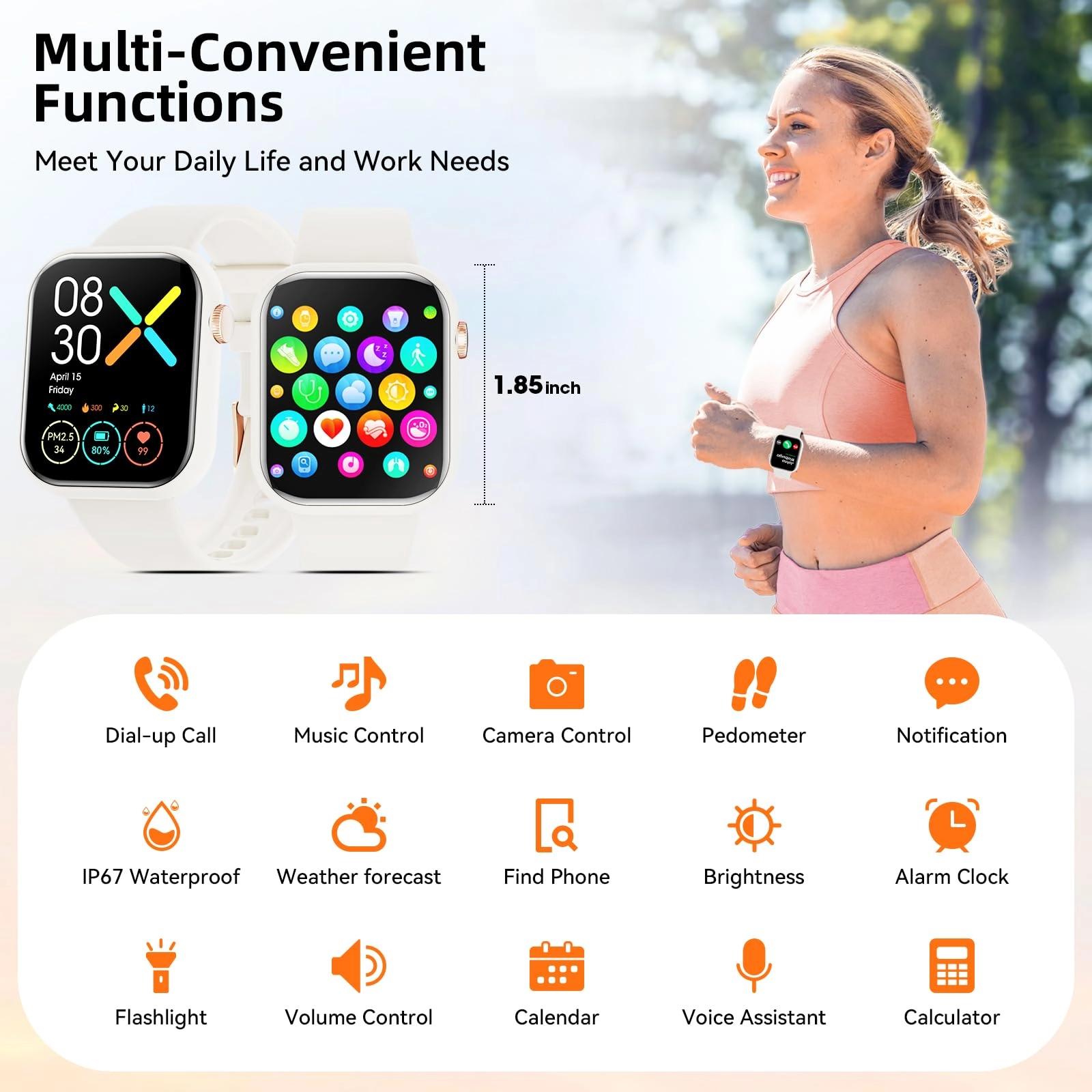 Smart Watch Metal