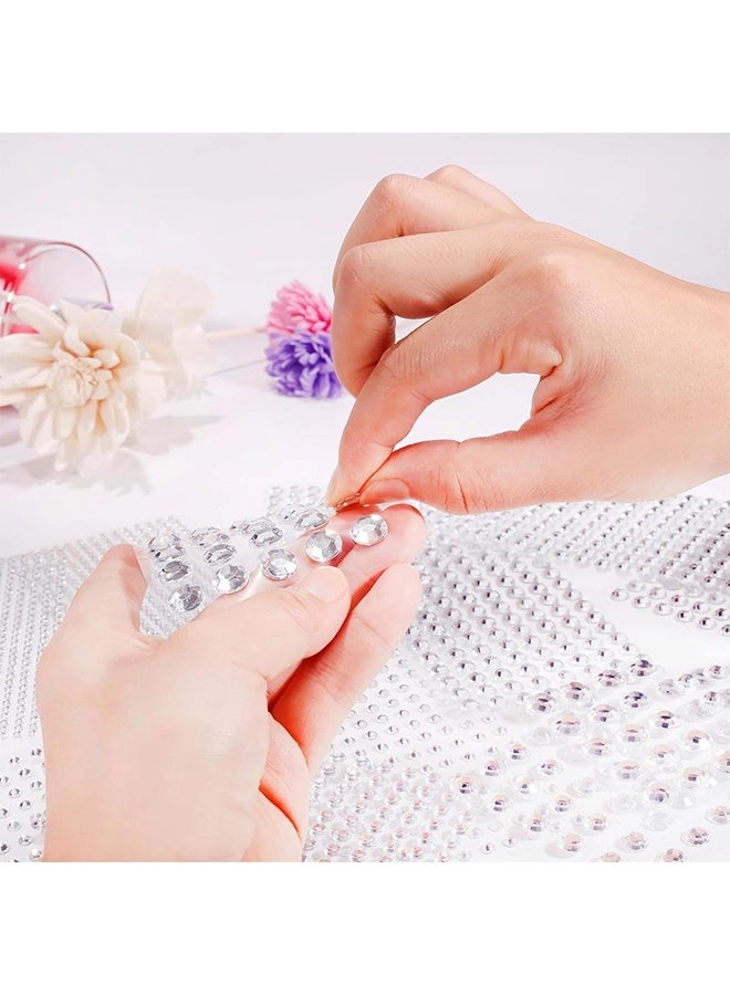 Rhinestone Acrylic Face Jewellery