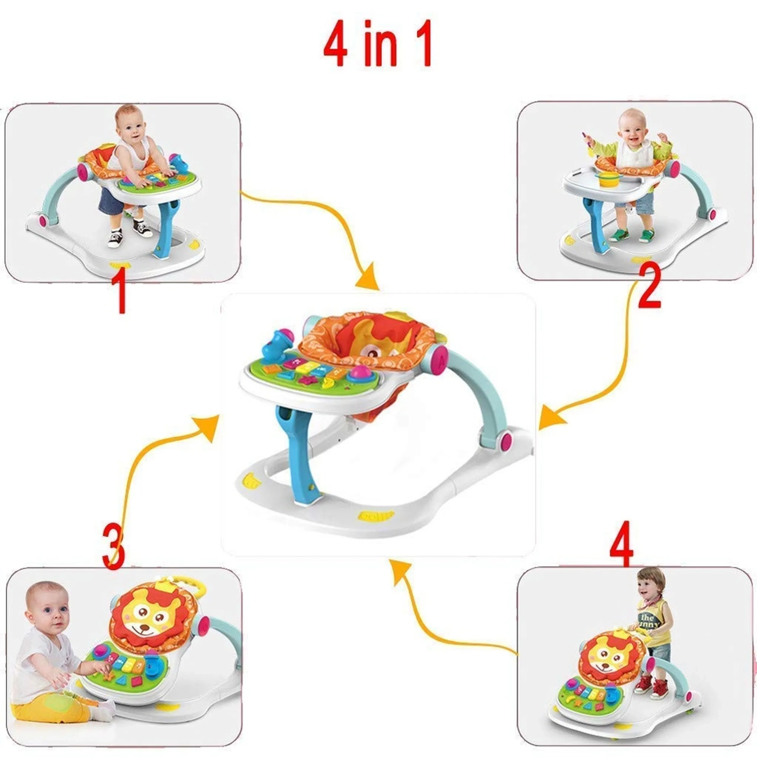 Baby Walker - Music & Lights Activity Panel