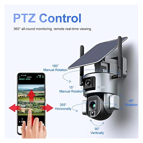 Outdoor Solar Security Camera 4K