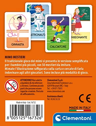 Mimo Crafts - Italian 5+ Years 50 Cards