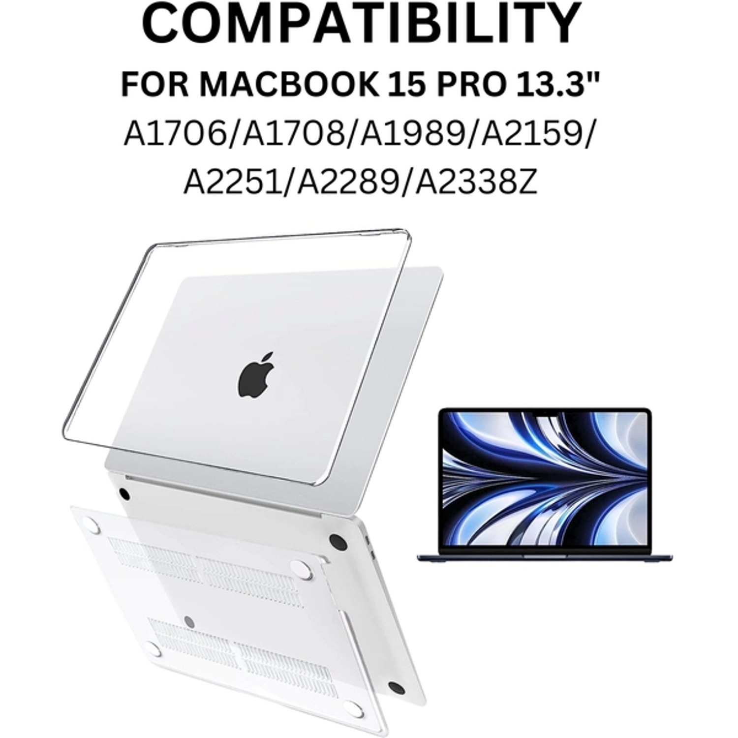 Hard Case for MacBook Pro 13.3-Inch (2016-2022)