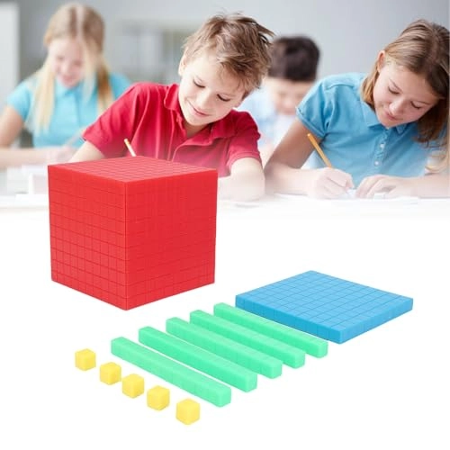 Base 10 Blocks - 18 months - 3 years 121 pieces