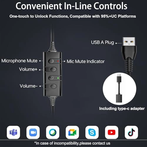 A600 Wired Headset