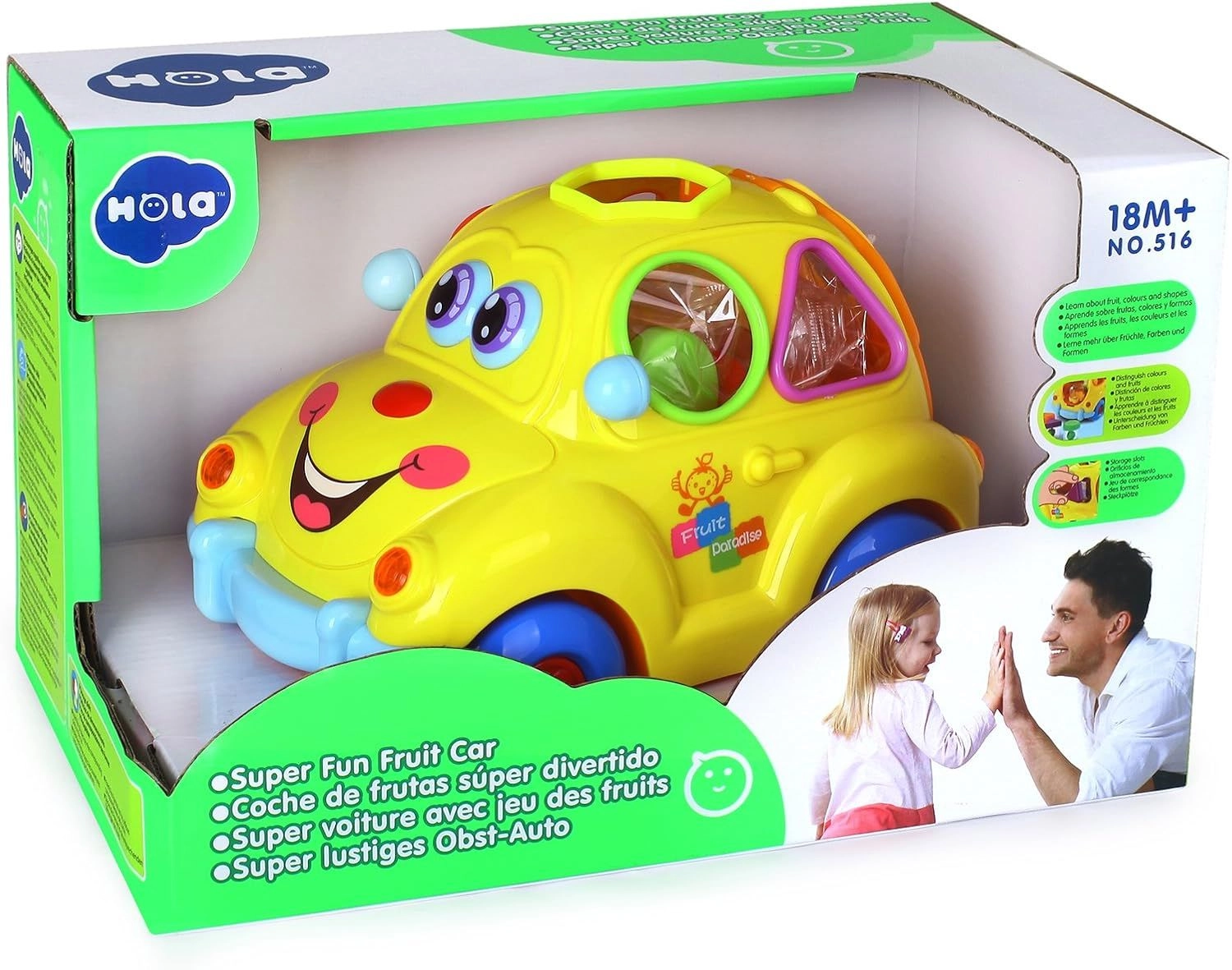 Super Fun Fruit Car - 18 Months 6 piece(s)