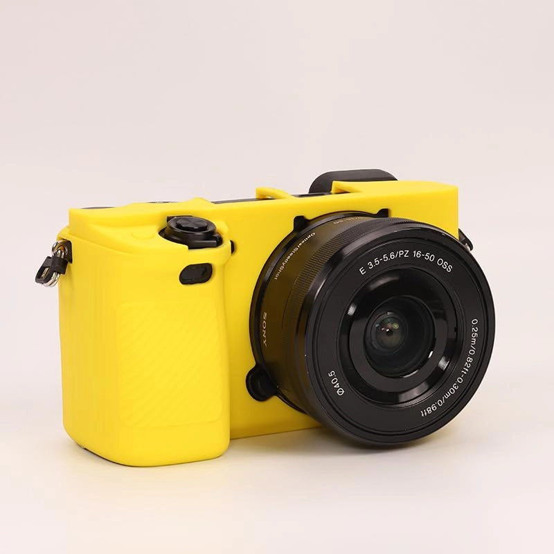 Camera Case Compatible with Sony Alpha A6100 A6300 A6400 - A6100 A6300 A6400 Soft Silicone Protective Shell