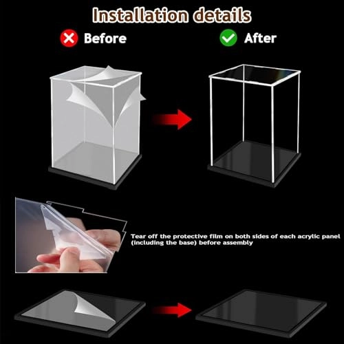 Acrylic Display Case - 40 x 30 x 30 cm