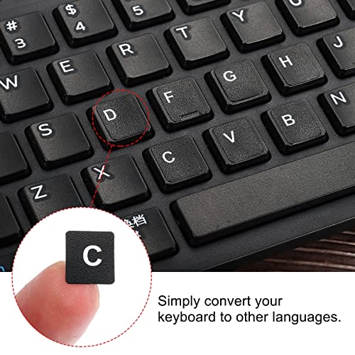 English Keyboard Layout Stickers