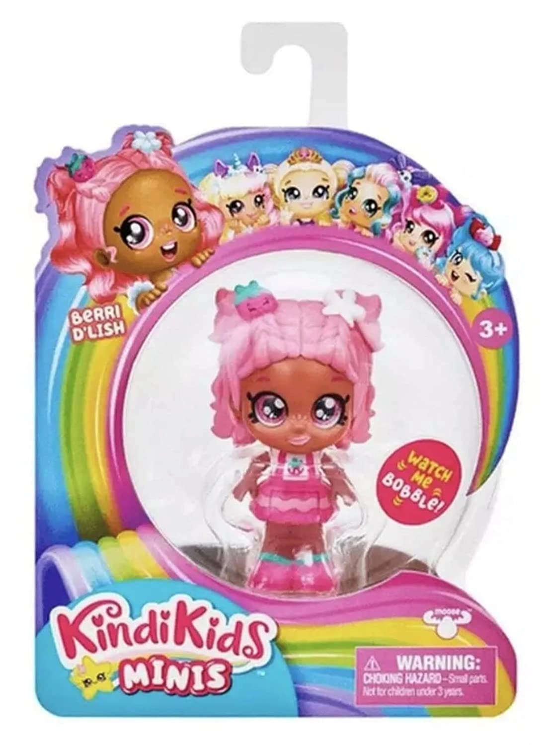 Moose Toys Berri D'Lish Mini Doll - Plastic Multicolor Ages 3+