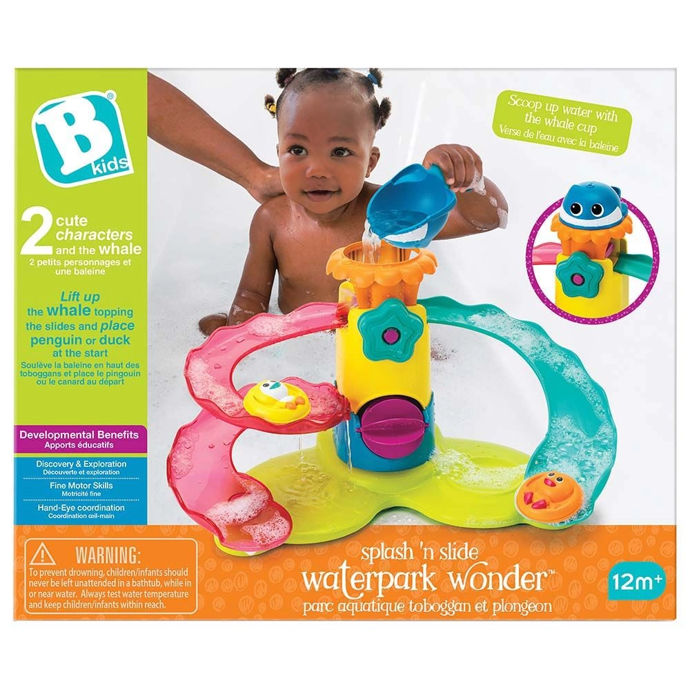 Splash'N Slide Waterpark Wonder - Multi Colour Suitable for 12 months & above