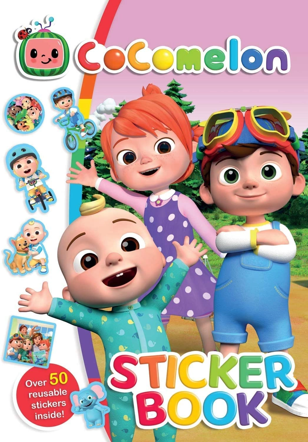 COLOR LAND CHILDRENS TOYS CENTER LLC Sticker Book A4 50 pcs