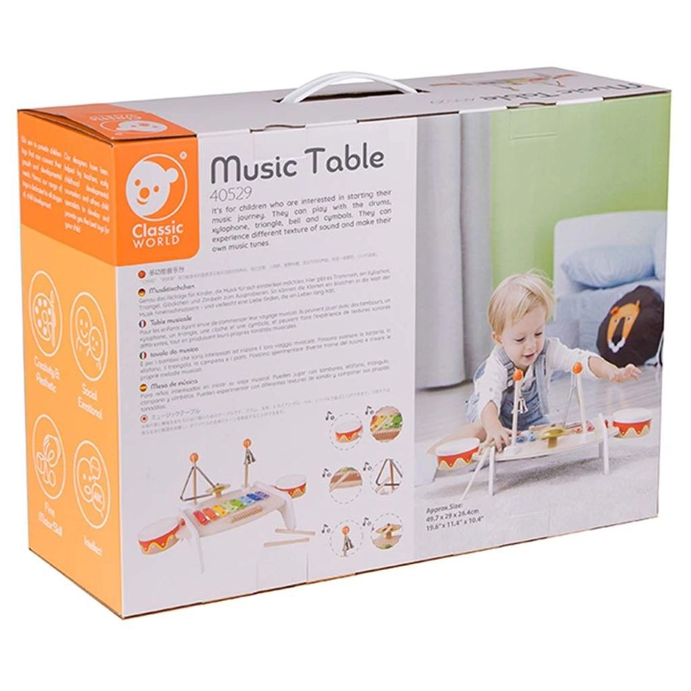 Music Table - Suitable for 3 years & above