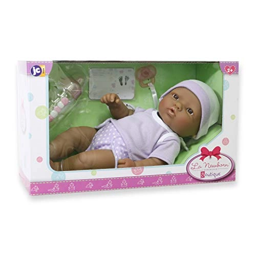 La Newborn Doll Gift Set - 12 inches Hispanic 7 Piece Ages 2+