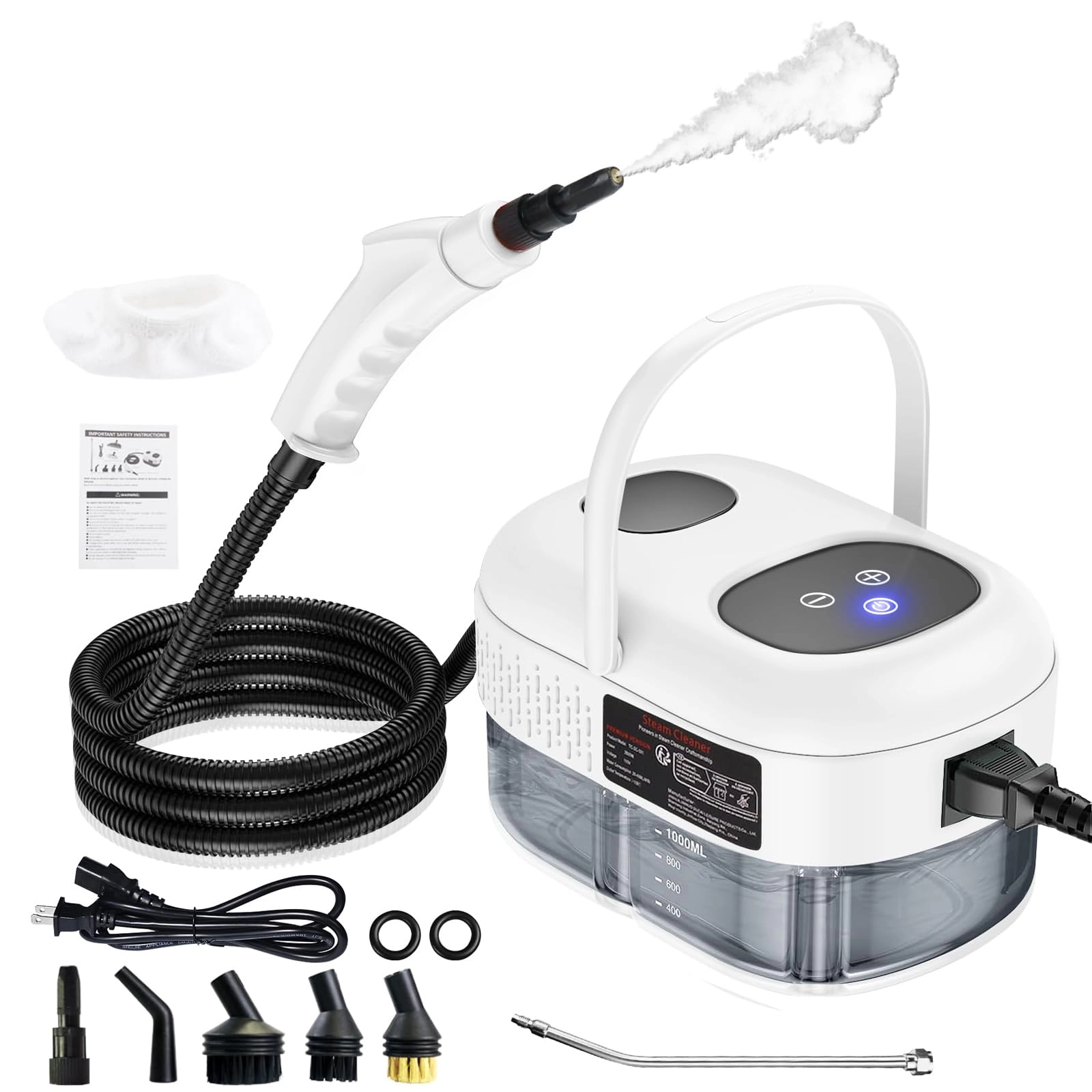 steam cleaner for home - 1100 Milliliters