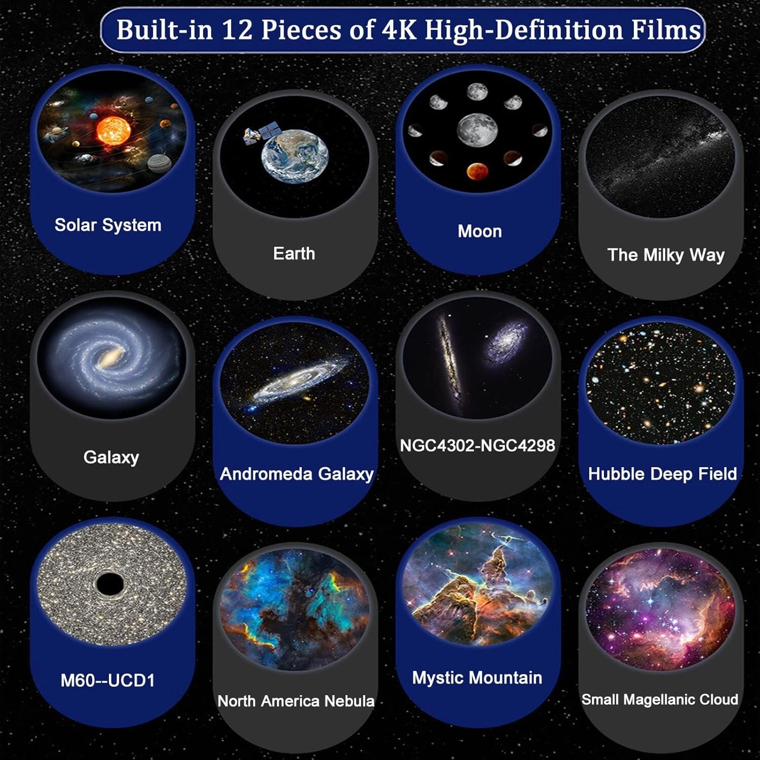 Galaxy Star Projector - Planetarium HD Starry Sky