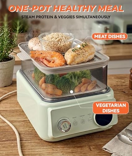 Double-Layer steamer - 10.6 Quarts