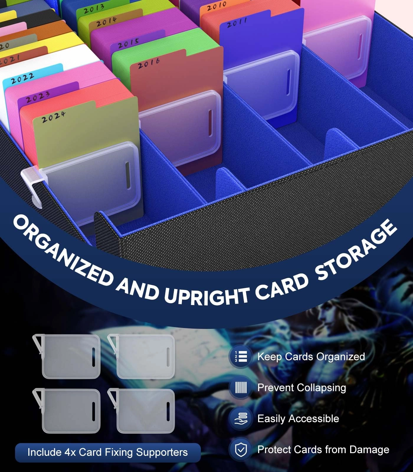 Trading Card Storage Box - 3000+ sleeveless cards
