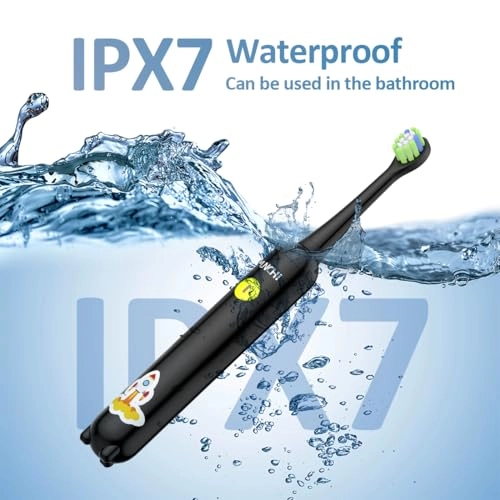 Children's Electric Toothbrush - IPX7 Waterproof Soft Bristles