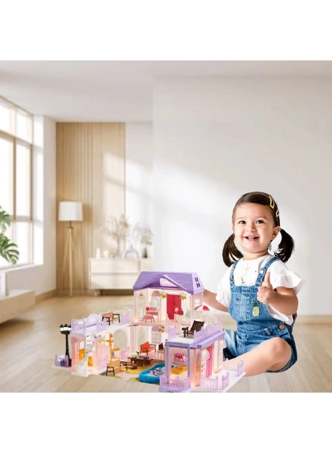 Light crystal play house