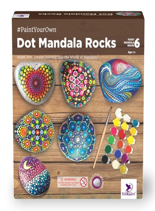 Dot Mandala Rock Painting Kit