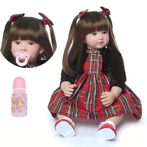 Reborn Baby Doll - 24 Inch Vinyl Silicone Girl Ages 3+