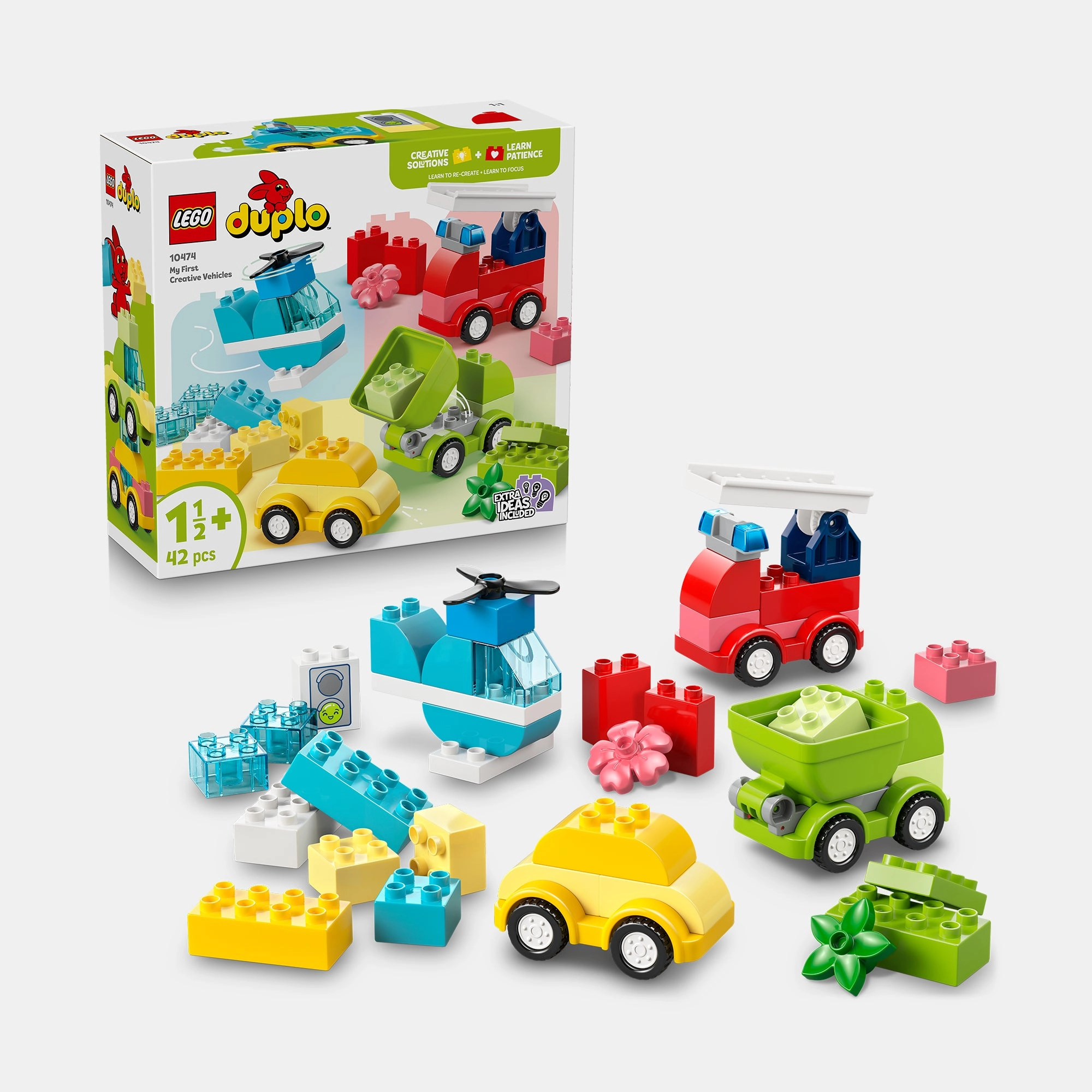LEGO Duplo My First Creative Vehicles - 42 pcs