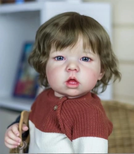 Liam Reborn Baby Doll - 20 inch Vinyl Boy Blonde Hair Ages 3+