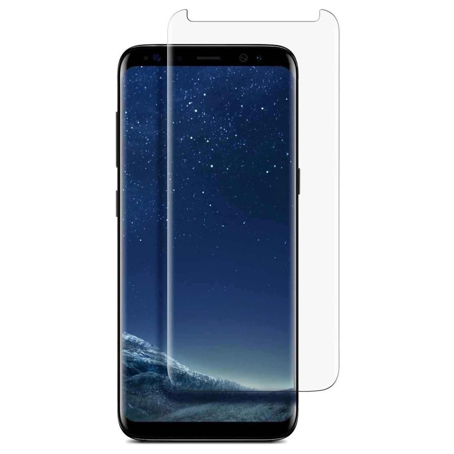 Samsung Clear Tempered Glass Screen Protector for Galaxy S8