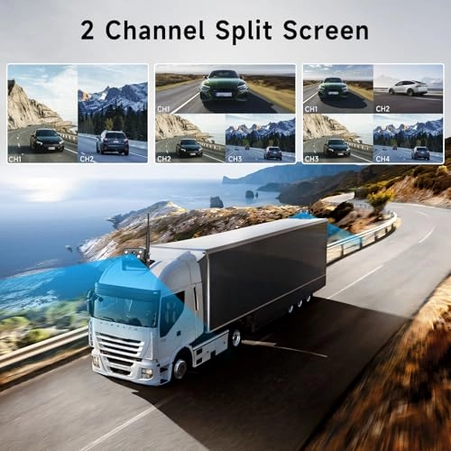 Monitor - 9 Inches + Rear View Camera - 720P Night vision