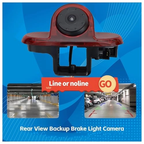 Rear View Backup Brake Light Camera - Night Vision 1280*720 Pixels