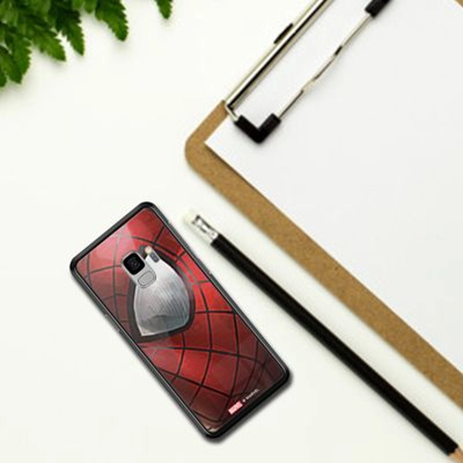 Spiderman Peek Cover Back Case for Galaxy S9