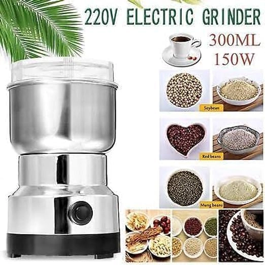 V3HOME Nima Mini Mixer Grinder - Stainless Steel Electric