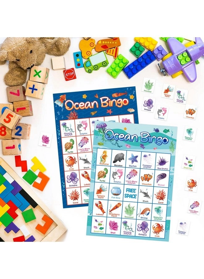 Ocean Bingo - 24 Players Under Sea