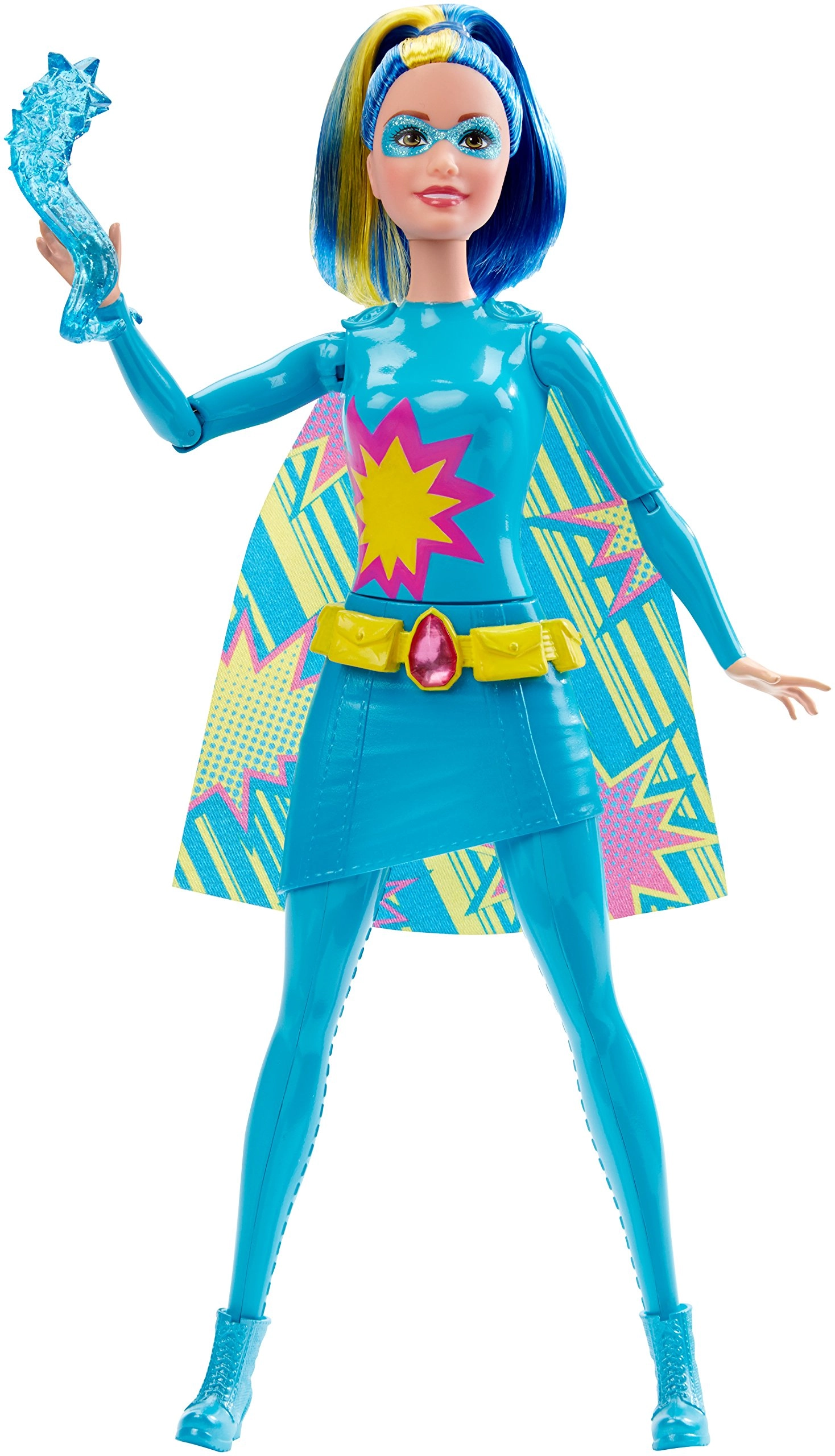Barbie Water Super Hero Doll - Blue hair Princess Power Ages 3+