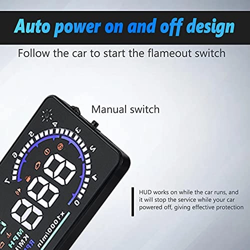 HUD Head Display - 5.5'' OBDII/EUOBD