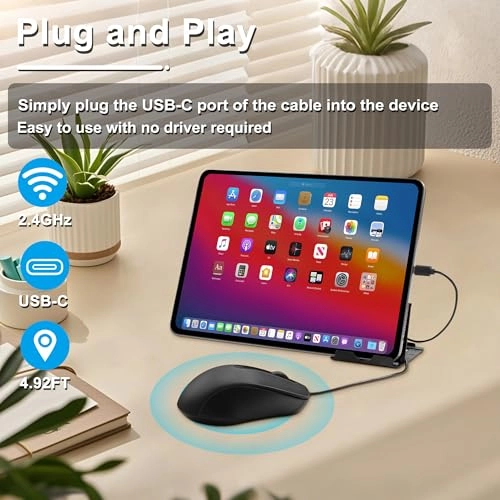 Vertical Ergonomic Optical Mouse - USB