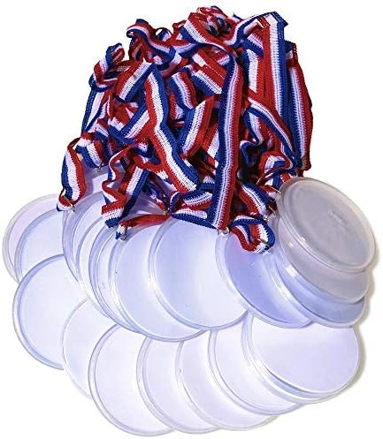 MZA STORES Design Your Own Award Medals - 24 pieces